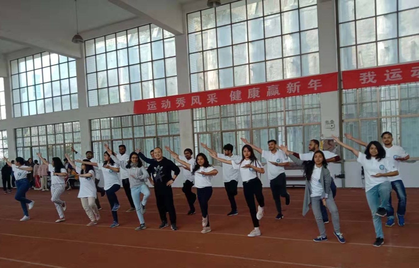 武术课